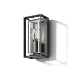 Utelamper - Veggskjold / Plafond|Baderomsbelysning Vegg>LOOM Design Loke vegglame utendørs IP65 E27 - Svart