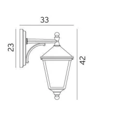 Lightup-Pris|Utelamper - Klassiske Vegglamper><noscript><img width=