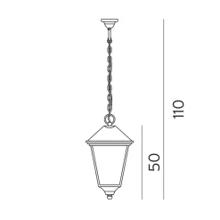 Lightup-Pris|Taklamper Ute>Norlys London 493 A taklampe Svart