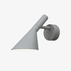 Utelamper - Veggskjold / Plafond|Utelamper - Klassiske Vegglamper>Louis Poulsen AJ 50 utendørs vegglampe - Aluminium Grå