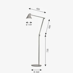 Leselamper Gulv|Louis Poulsen><noscript><img width=