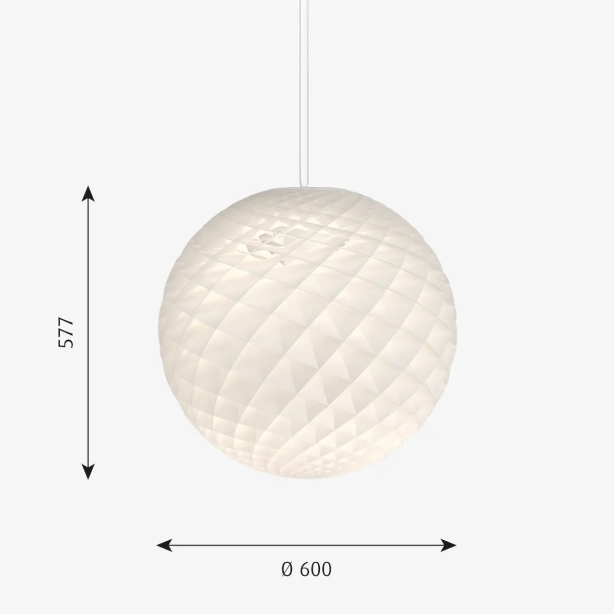 Louis Poulsen|Kjøkkenbelysning Tak>Louis Poulsen Patera Ø60 Hvit