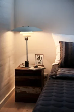 Louis Poulsen>Louis Poulsen PH 4/3 bordlampe Hvit Krom / Opal