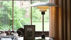 Louis Poulsen>Louis Poulsen PH 4/3 bordlampe Hvit Krom / Opal