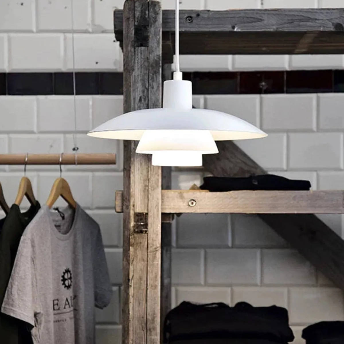 Louis Poulsen|Kjøkkenbelysning Tak>Louis Poulsen PH 4/3 Pendel Hvit