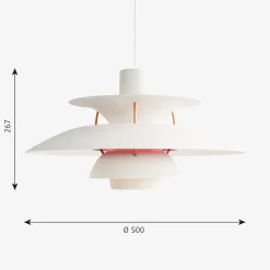 Louis Poulsen|Kjøkkenbelysning Tak>Louis Poulsen PH 5 pendel