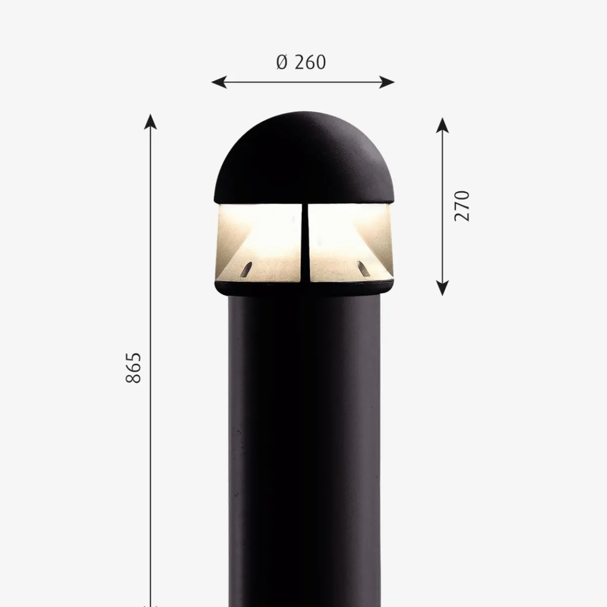 Pullert|Louis Poulsen>Louis Poulsen Waterfront Pullert mast for nedgraving