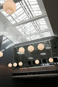 Kjøkkenbelysning Tak|Louis Poulsen>Louis Poulsen Wohlert taklampe Ø40 - Opal