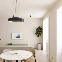 Kjøkkenbelysning Tak|Takpendler>LOOM Design Lucia kabel/wire oppheng - Svart