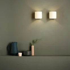 Vegglamper Med Opp/Ned Lys|Interiørlamper>Astro Lighting Luga vegglampe - glass Opal