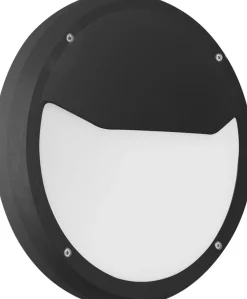 Utelamper Til Kystområder|Utelamper - Veggskjold / Plafond>NorDesign Luno Nuova vegglampe 30 cm utendørs IP65 13W 3000K IK6 - grå Grafitt