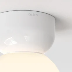 Baderomsbelysning Tak|Kjøkkenbelysning Tak>Astro Lighting Lyra 140 taklampe for baderom IP44 G9 Hvit