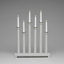 Adventsstaker>Konstsmide Lysestake 6 lys