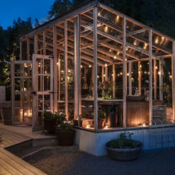 Lysslynger|Lysslynger>Konstsmide Lysslynge 20 lys nedhengt - Amber