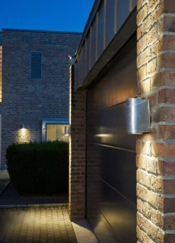 Lightup-Pris|Utelamper Med Opp/Ned Lys>Norlys Mandal 1370 vegglampe opp/ned - Svart