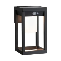 Solcellebelysning|Utelamper - Klassiske Vegglamper>Paulmann Marisol vegglampe utendørs 5,5W 3000 Kelvin m/bevegelses sensor - Solcelle Svart