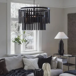 Kjøkkenbelysning Tak|Takpendler>Pr home of Scandinavia Ab Marlow takpendel 45 cm - Svart