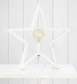 Adventsstjerner På Fot|Adventsstjerner>Marksløjd Marta adventsstjerne - - Hvit