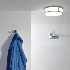 Baderomsbelysning Tak|Kjøkkenbelysning Tak>Astro Lighting Mashiko 230 runde taklampe IP44 - Polert Krom