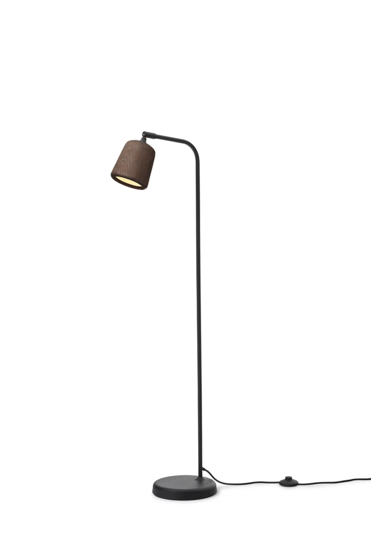 Leselamper Gulv>New Works Material Gulvlampe - Røkt Eik