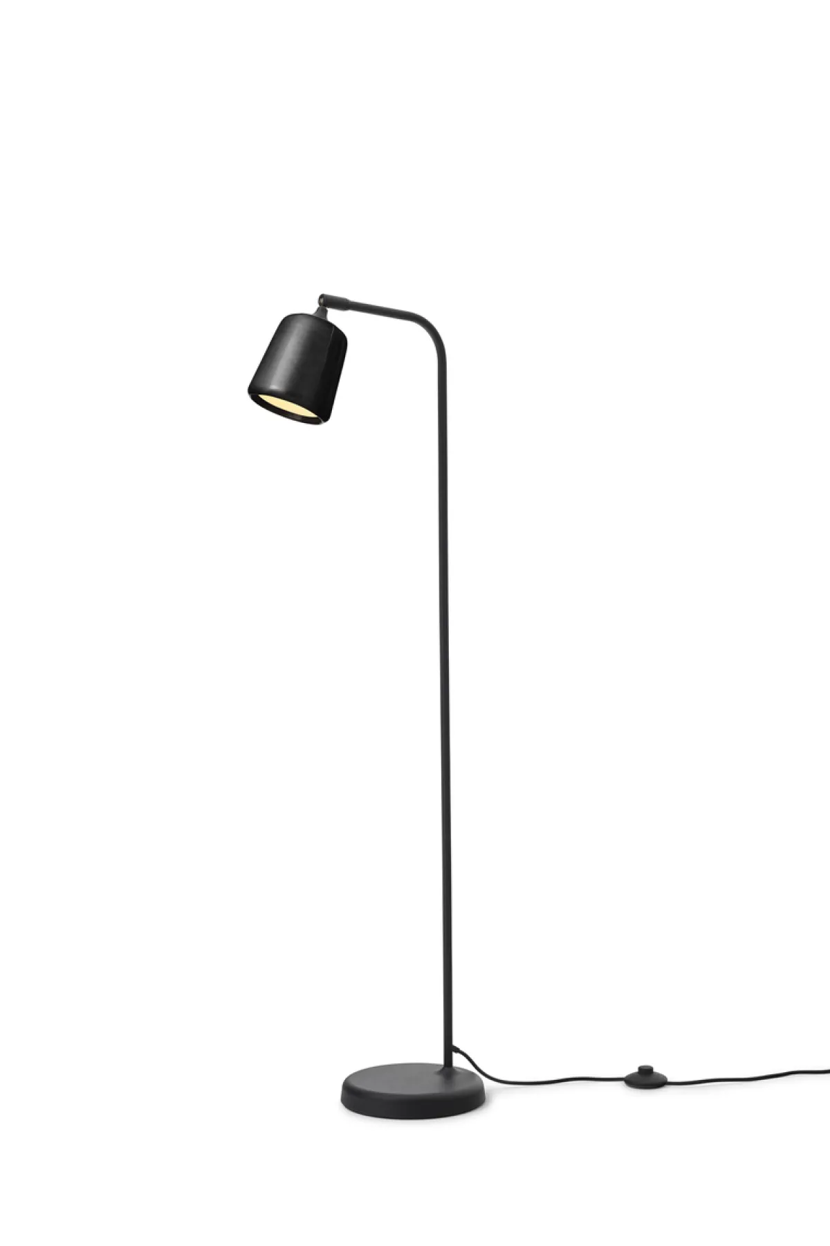 Leselamper Gulv>New Works Material Gulvlampe - Marmor Svart