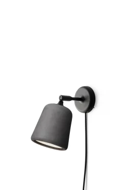 Leselamper>New Works Material Vegglampe - Mørk Betong Grå
