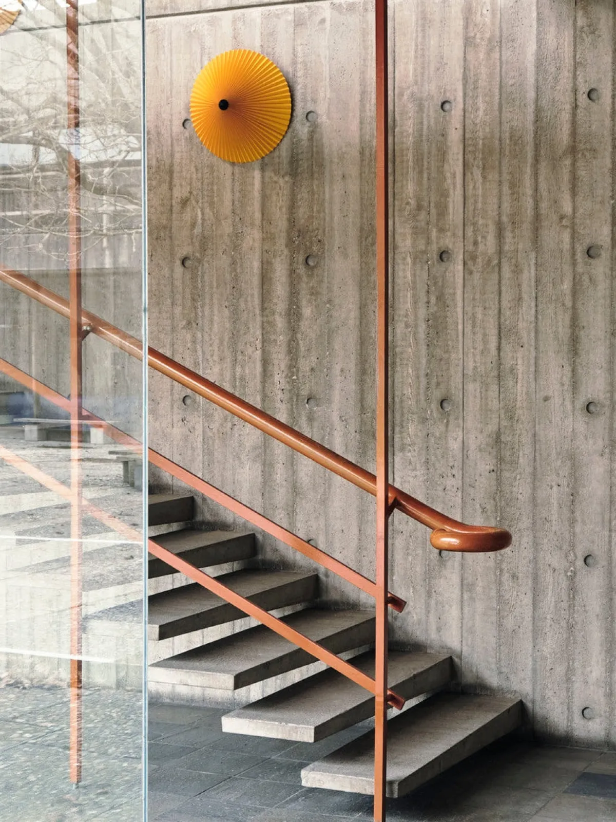 Interiørlamper>HAY Matin Vegglampe - 38 cm Gul