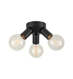 Kjøkkenbelysning Tak|Taklamper / Takplafonder>Marksløjd Mazzo taklampe 3-lys - - Svart