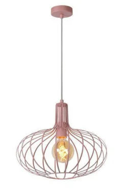 Kjøkkenbelysning Tak|Barneromsbelysning>Lucide Merlina takpendel 38 cm - Rosa