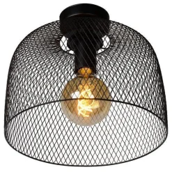Kjøkkenbelysning Tak|Taklamper / Takplafonder>Lucide Mesh taklampe 29,5 cm - Svart