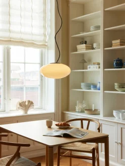 Kjøkkenbelysning Tak|Takpendler>Halo Designs Mesh takpendel 36 cm - Svart/Opal Svart / Opal