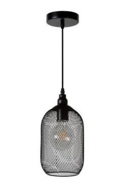 Kjøkkenbelysning Tak|Takpendler>Lucide Mesh takpendel 15 cm - Svart
