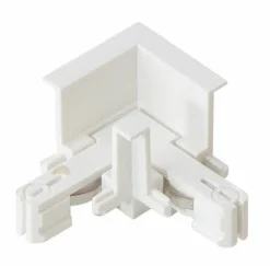 Microline Spotskinner>NorDesign Microline recessed L-connector vinkelskjøt 24V for innfelling