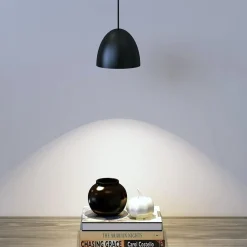 Kjøkkenbelysning Tak|Takpendler>NorDesign Midas takpendel 8,9 cm 8W 2700 Kelvin - Dimbar Svart