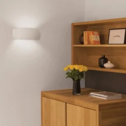 Vegglamper Med Opp/Ned Lys>Astro Lighting Milo vegglampe - Hvit