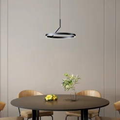 Kjøkkenbelysning Tak|Takpendler>NorDesign Mind 400 takpendel 20W 2700 Kelvin - Dimbar Svart