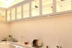 Kjøkkenbelysning Minilink|Kjøkkenbelysning Benk>NorDesign MiniLink 30 cm 5W 3000K - Sølv/Frostet - 1 stk Grå