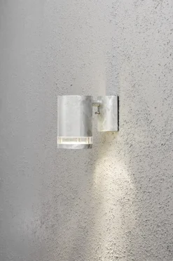 Lightup-Pris|Utelamper Med Opp/Ned Lys>Konstsmide Modena vegglampe I ned - Galvanisert
