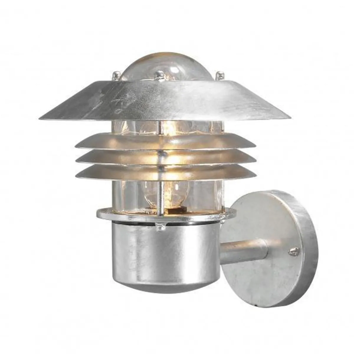 Utelamper - Klassiske Vegglamper>Konstsmide Modena vegglampe opp E27 - Galvanisert