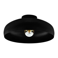 Kjøkkenbelysning Tak|Taklamper / Takplafonder>Eglo Mogano takplafond 40 cm E27 - Svart