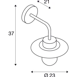 Utelamper - Klassiske Vegglamper><noscript><img width=