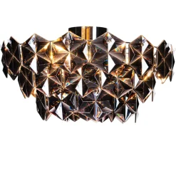 Kjøkkenbelysning Tak|Taklamper / Takplafonder>By Rydens Monarque taklampe - Svart krom