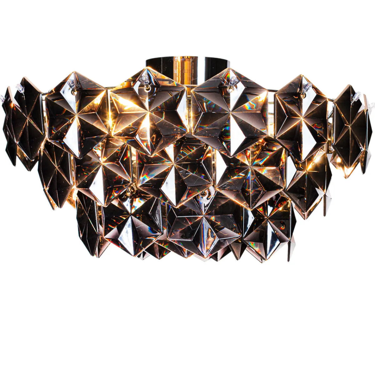 Kjøkkenbelysning Tak|Taklamper / Takplafonder>By Rydens Monarque taklampe - Svart krom