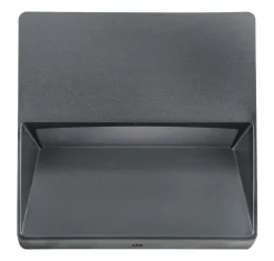 Utelamper Med Opp/Ned Lys>NorDesign Montego 170 vegglampe utendørs 6,4W IP65 Dimbar 3000/4000K CS - Antrasitt