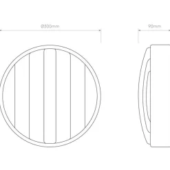 Utelamper - Veggskjold / Plafond><noscript><img width=