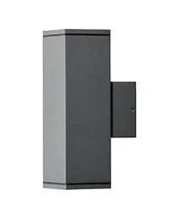 Utelamper Med Opp/Ned Lys>Konstsmide Monza vegglykt opp/ned mørk Grå