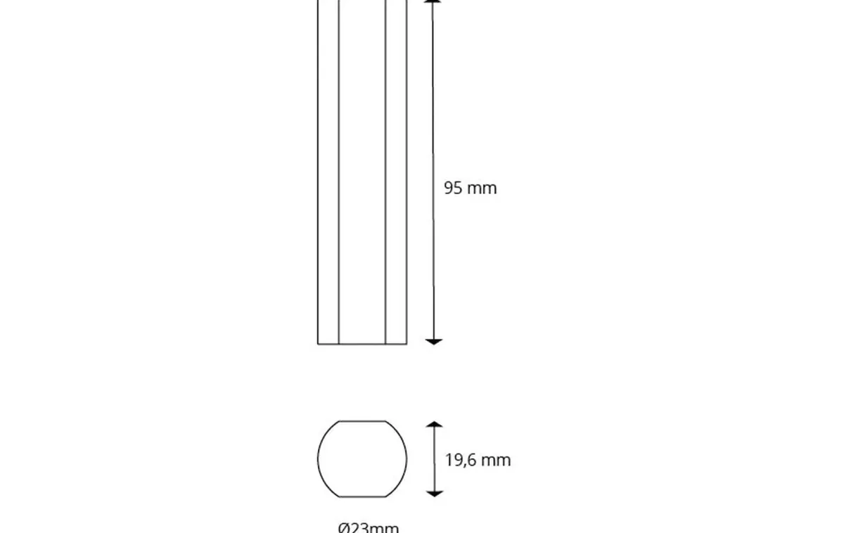 Lightup-Pris|Downlight Tilbehør>Sg Armaturen As Nano driver DC 4,2W 350MA - Dimbar Hvit