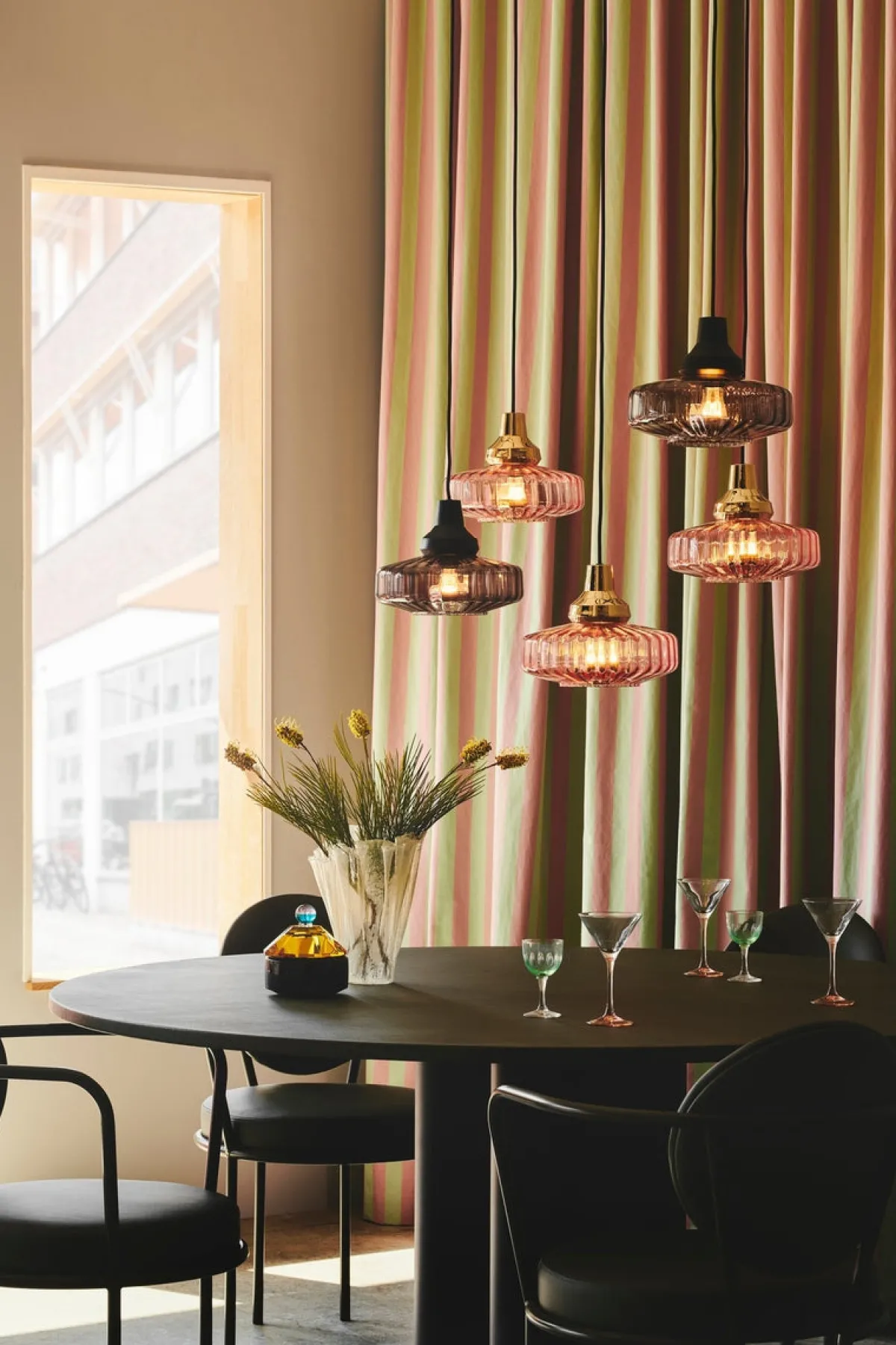 Kjøkkenbelysning Tak|Takpendler>Design by Us New Wave Optic taklampe - Rosa