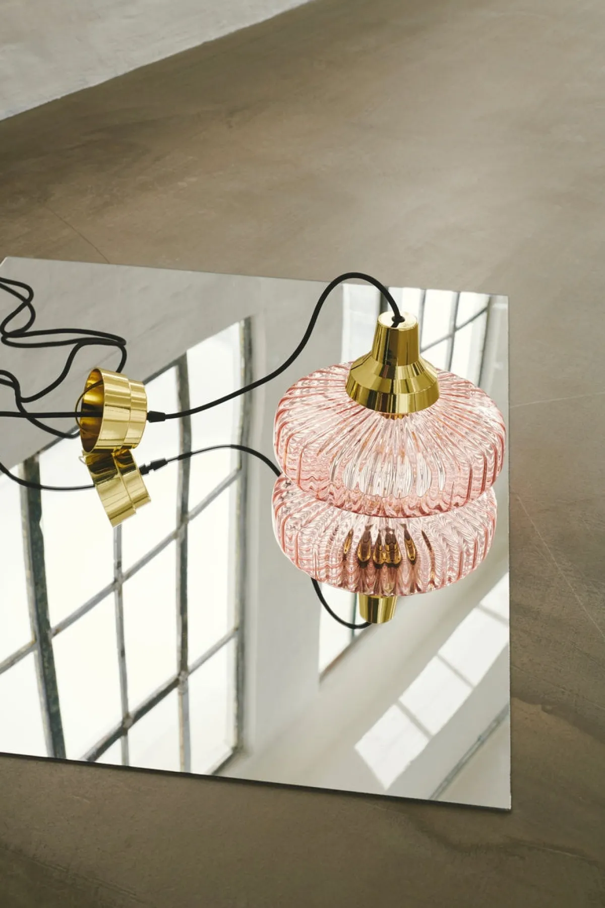 Kjøkkenbelysning Tak|Takpendler>Design by Us New Wave Optic taklampe - Rosa