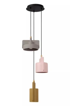 Kjøkkenbelysning Tak|Takpendler>Lucide Ninja takpendel 3-lys Flerfarget